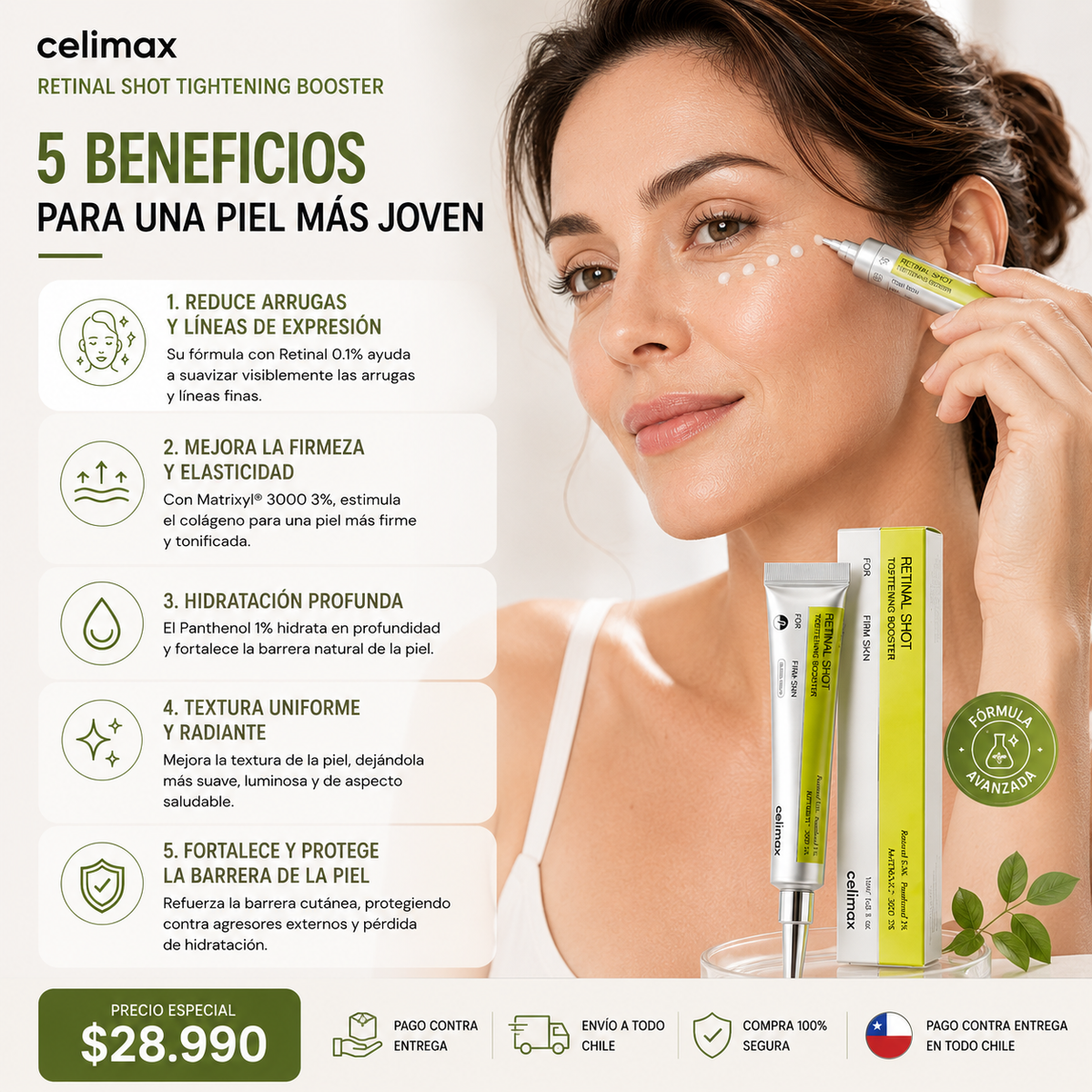 Celimax Crema Facial - Retinal Shot